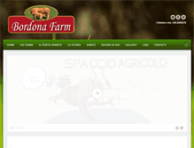 Tablet Screenshot of bordonafarm.it